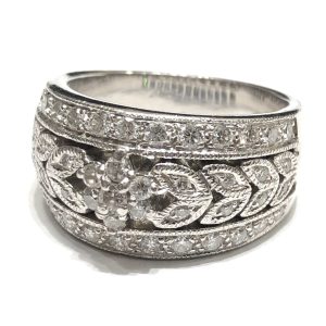 Pt900 プラチナ900 ダイヤモンド リング